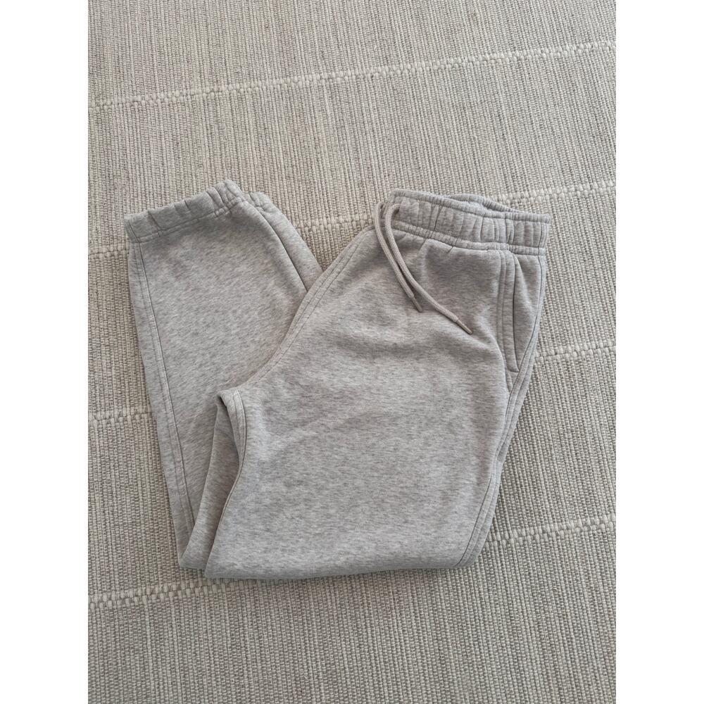 Abercrombie & Fitch Mens Essential Sweatpants Cream Heather Size Medium $70